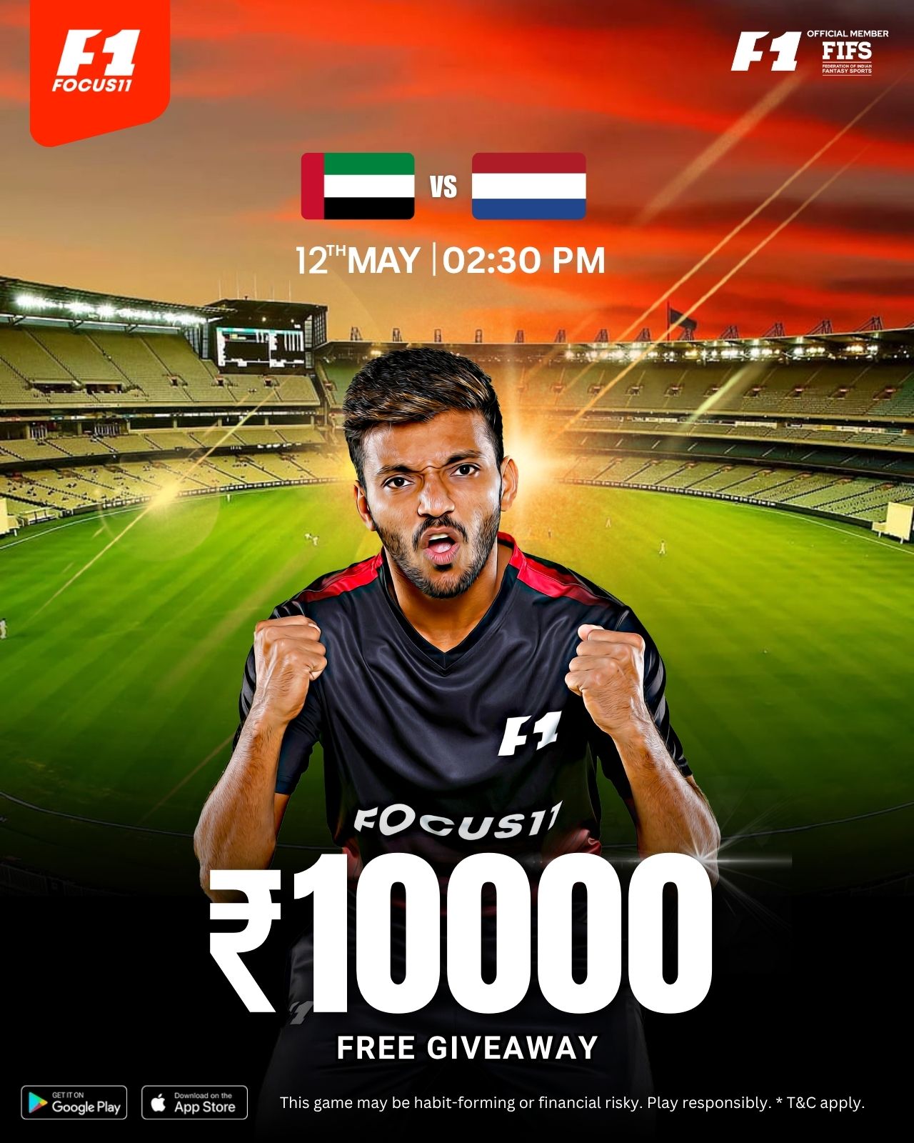 12 MAY- ICC CWC league 2 ODI